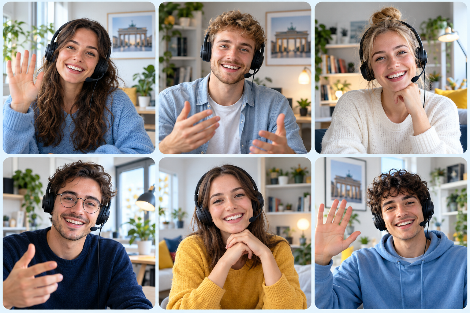 Deutsch · Online-Sprachunterricht mit Freude